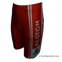 New Style 2012 Alstom Bic Shorts Red Tj-654-6142