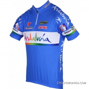 Top Deals ANDALUCIA 2012 Inverse Radsport-Profi-Team Short Sleeve Cycling Jersey TJ-553-6710