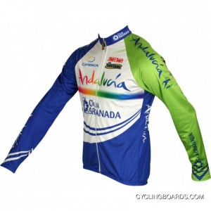 For Sale Andalucia 2011 Inverse Radsport-Profi-Team Winter Long Sleeve Jersey Jacket Tj-226-1145