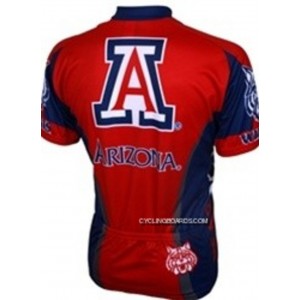 U Of A, UA University Of Arizona Wildcats Red Cycling Jersey TJ-187-1056 Best