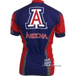Super Deals U Of A, UA University Of Arizona Wildcats Blue Cycling Jersey TJ-864-2812