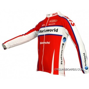 Barloworld 2009 Nalini Radsport-Profi-Team Winter Fleece Long Sleeve Jersey Jacket TJ-549-0691 Outlet