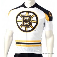 New Style Boston Bruins Cycling Jersey Short Sleeve Tj-576-9281