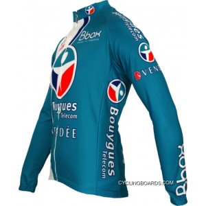 Super Deals Bouygues Télécom 2009 Radsport-Profi-Team - Radsport-Long Sleeve Jersey Tj-337-0963