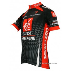 Latest Caisse D&#039;Epargne 2010 Radsport-Profi-Team - Short Sleeve Jersey TJ-775-6511