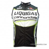 Free Shipping LIQUIGAS CANNONDALE 2012 Black Edition Windproof Vest