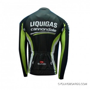 Liquigas Cannondale 2012 Black Edition Long Sleeve Jersey Outlet