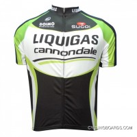 Online Liquigas Cannondale 2012 Black Edition Short Sleeve Jersey