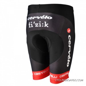 New Style Cervelo Black Cycling Regular Shorts