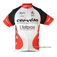 Cervelo Red Short Sleeve Cycling Jersey TJ-052-8653 Top Deals
