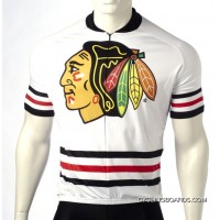 Chicago Blackhawks Cycling Jersey Short Sleeve Tj-074-7595 Discount