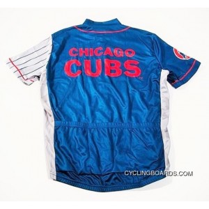 Latest Mlb Chicago Cubs Cycling Jersey Short Sleeve Tj-181-2394