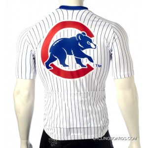 Online Mlb Chicago Cubs Cycling Jersey Short Sleeve Tj-601-0078