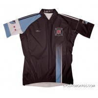 Online Mls Chicago Fire Short Sleeve Cycling Jersey Bike Clothing Cycle Apparel Tj-754-2164