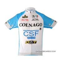Free Shipping Team Colnago Blue Cycling Short Sleeve Jersey Tj-334-5407