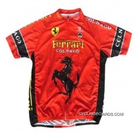 Team Colnago Red Cycling Short Sleeve Jersey Tj-773-4808 Outlet