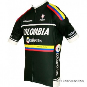 Free Shipping Colombia - Coldeportes 2012 - Radsport-Profi-Team Cycling Short Sleeve Jersey Tj-807-3167