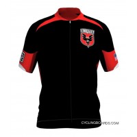 MLS D.C. United Short Sleeve Cycling Jersey Bike Clothing Cycle Apparel TJ-248-4201 Discount