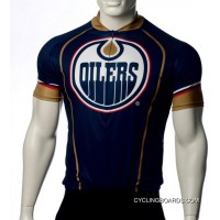 Edmonton Oilers Cycling Jersey Short Sleeve TJ-197-6428 Online