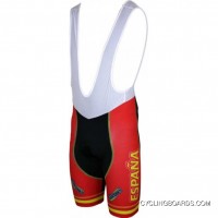 New Style España 2012 Inverse Radsport-Profi-Team Bib Shorts White Tj-087-4574