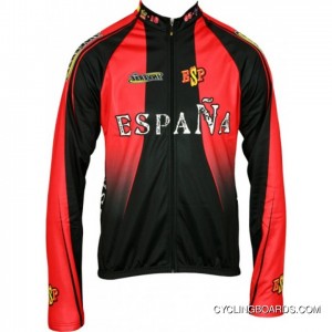 Best 2011 España Inverse Radsport-Profi-Team-Winter Fleece Long Sleeve Jersey Jacket Tj-423-9626