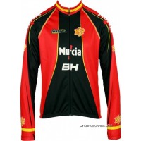 Outlet 2012 España Murcia Inverse Radsport-Profi-Team-Long Sleeve Jersey Tj-622-3409