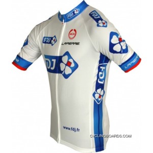 Francaise Des Jeux (Fdj) 2011 Moa Radsport-Profi-Team Short Sleeve Jersey Tj-222-0061 Top Deals