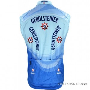 Gerolsteiner 2007 Radsport Profi-Team Sleeveless Jersey Vest Tj-613-3060 Super Deals