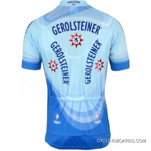 Gerolsteiner 2008 Radsport Profi-Team Short Sleeve Jersey Tj-001-9632 New Release