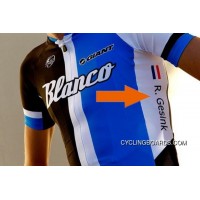 Coupon Custom Blanco Cycling Jersey With Your Name And National Flag Tj-895-6124