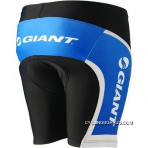 Online 2011 Team Giant Cycling Shorts Black Blue Tj-443-1602