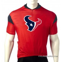 Free Shipping NFL Houston Texans Cycling Short Sleeve Jersey TJ-953-3774