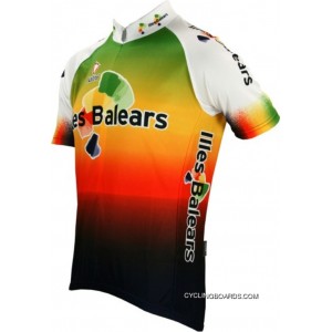 Discount Illes Balears 2005 Professional Team Cycling Jersey - Short Sleeve Jersey Tj-469-4265