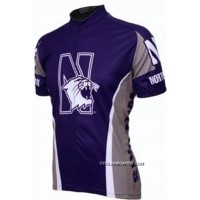 Online NU Northwestern University WildCats Cycling Jersey TJ-794-6657
