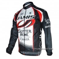 New Release 2010 Jamis Sutter Home Colavita Long Sleeve Jersey Tj-304-8464
