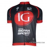 Free Shipping 2012 Team IG - Sigma Sport Short Sleeve Cycling Jersey TJ-965-1900