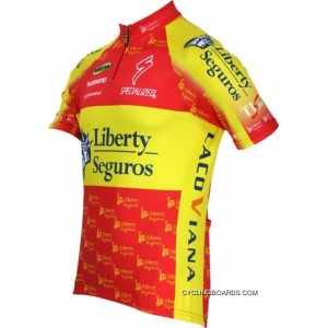Discount Liberty Seguros 2009 Spanischer Meister Inverse Radsport-Profi-Team - Short Sleeve Jersey Tj-020-0923