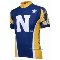 Usna United States Naval Academy Navy Cycling Jersey Tj-595-2007 Outlet