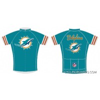 Free Shipping NFL Miami Dolphins Short Sleeve Cycling Jersey Bike Clothing TJ-733-7622