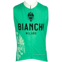 Bianchi Milano Sleeveless Jersey E12MORENO1 Celeste TJ-674-7672 Coupon
