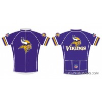 NFL Minnesota Vikings Short Sleeve Cycling Jersey Bike Clothing TJ-971-5666 Best