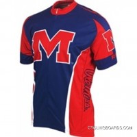 Ole Miss University Of Mississippi Rebels Cycling Short Sleeve Jersey Tj-792-9364 New Year Deals