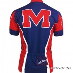 Ole Miss University Of Mississippi Rebels Cycling Short Sleeve Jersey Tj-792-9364 New Year Deals