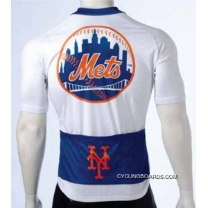 Mlb New York Mets Cycling Jersey Short Sleeve Tj-918-4172 New Year Deals