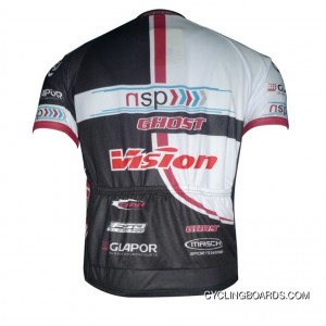 Free Shipping 2012 Team NSP - Ghost Short Sleeve Jersey TJ-545-8388