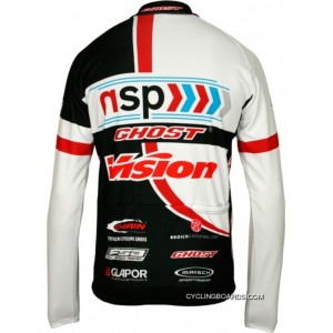 Discount NSP-GHOST 2012 Maisch Radsport-Profi-Team Long Sleeve Jersey TJ-246-4745