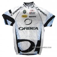 2011 ORBEA White Cycling Short Sleeve Jersey TJ-557-0237 Super Deals