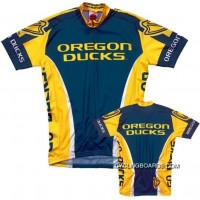 Uo University Of Oregon Ducks Cycling Short Sleeve Jersey Black New Year Deals
