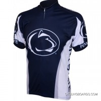 Psu The Pennsylvania Penn State University Lions Cycling Jersey Tj-138-5136 Super Deals