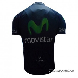 2013 Movistar Cycling Short Sleeve Jersey New Release